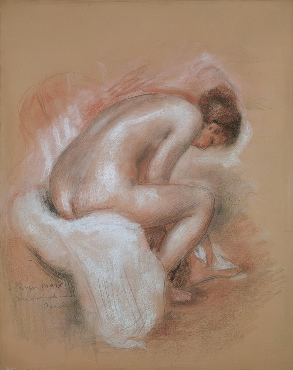 O banheiro de Pierre Auguste Renoir