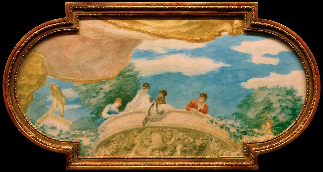 Design para uma pintura no teto de Pierre Auguste Renoir