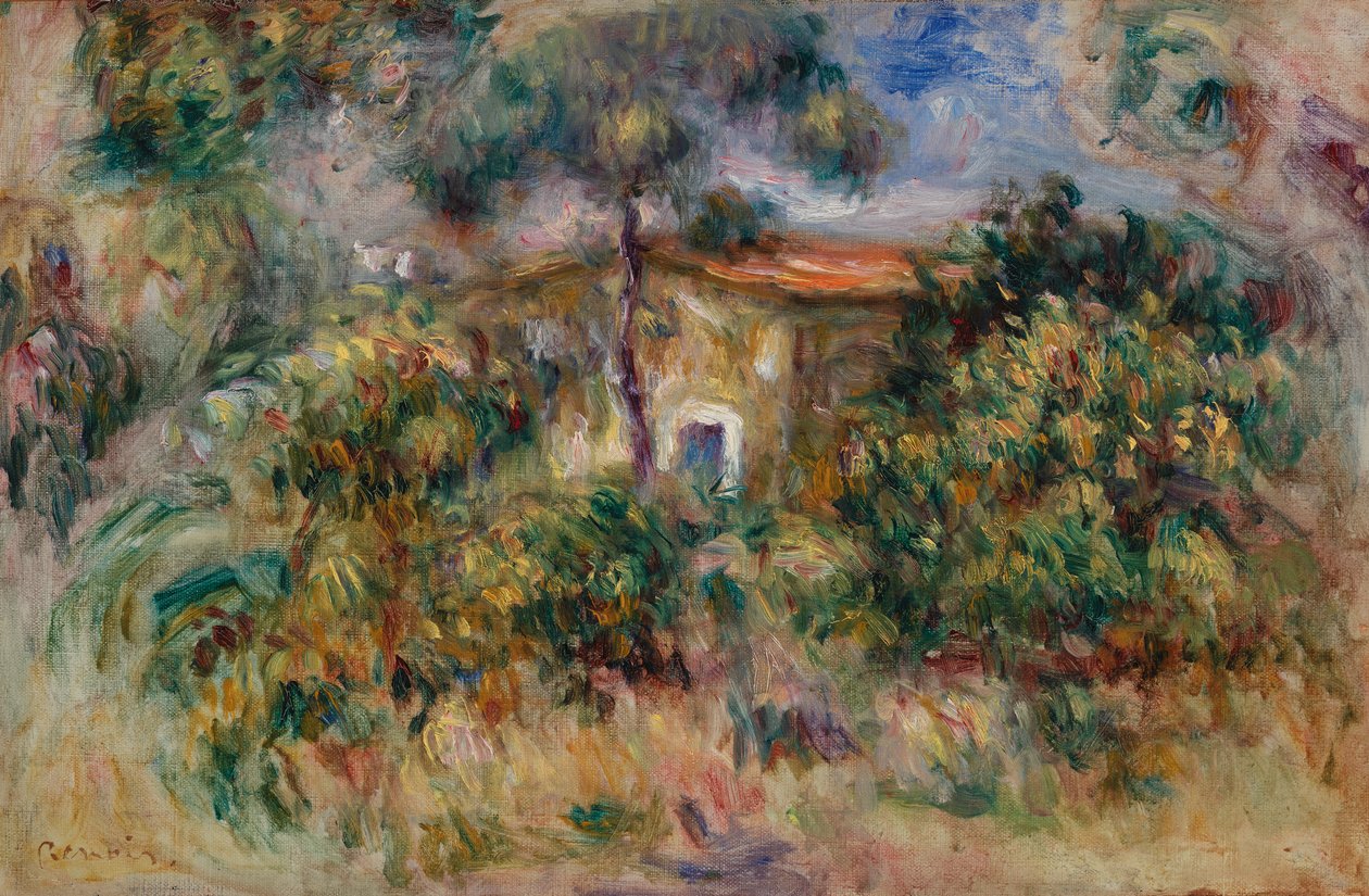 Casa da Fazenda (La Ferme) de Pierre Auguste Renoir
