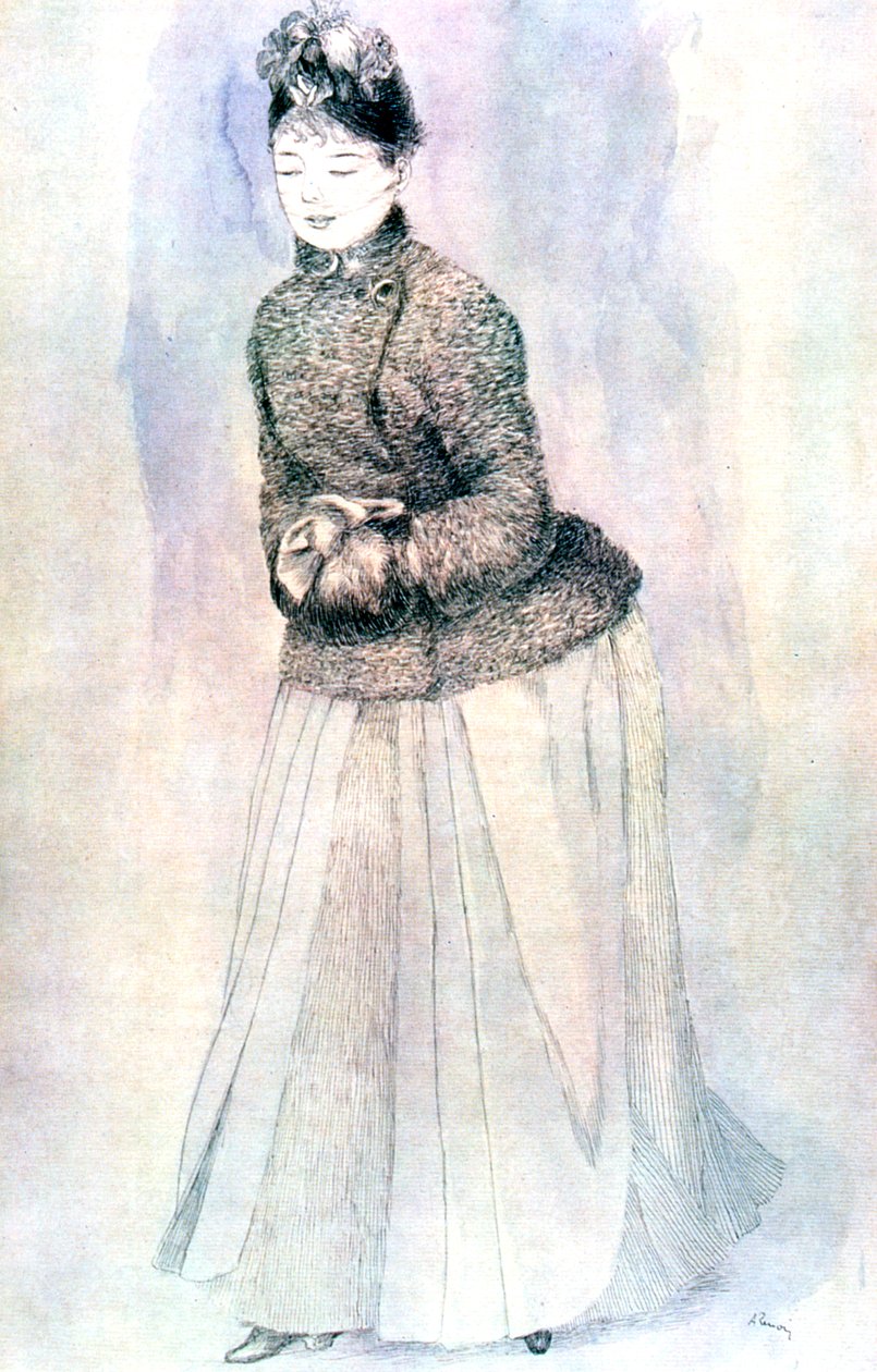 Figura feminina, século XX de Pierre Auguste Renoir