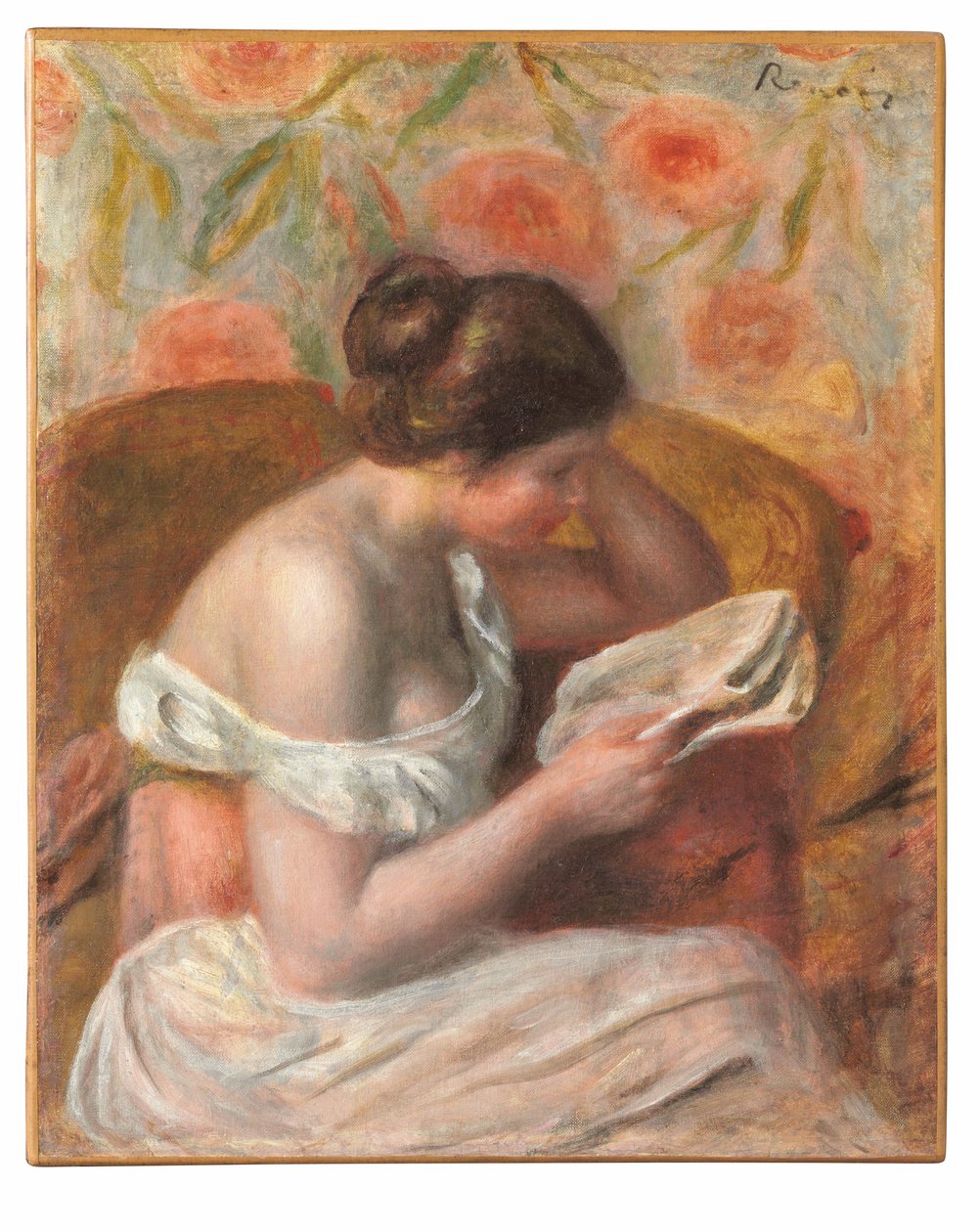 mulher lendo de Pierre Auguste Renoir