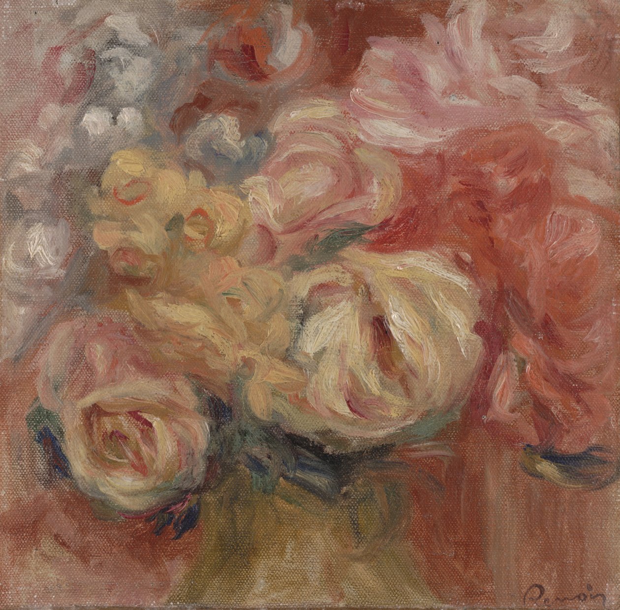 Flores de Pierre Auguste Renoir