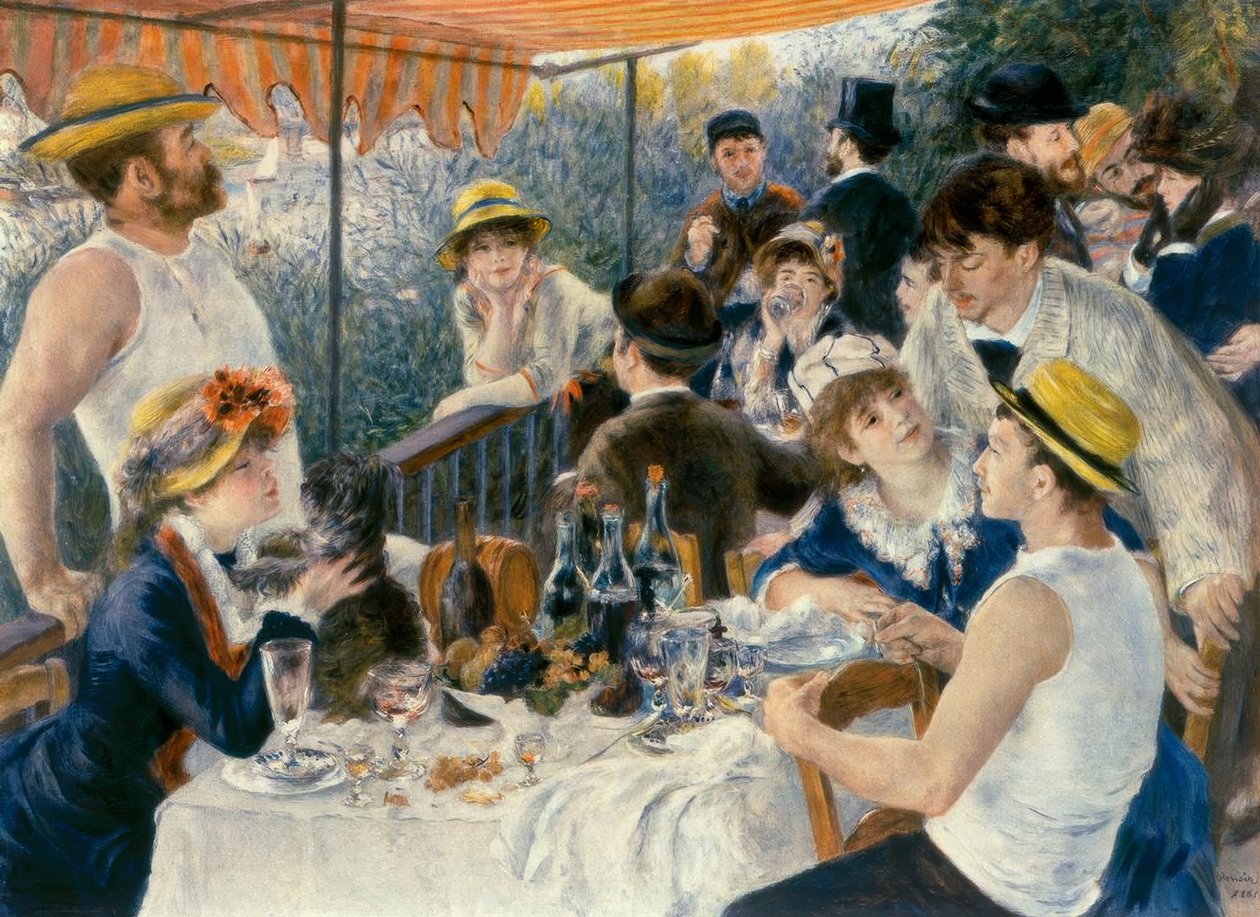 Café da manhã dos remadores de Pierre Auguste Renoir