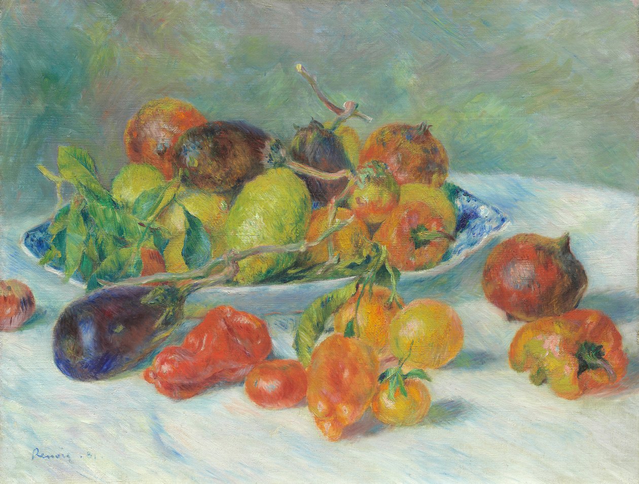 Frutos do Midi, 1881. de Pierre Auguste Renoir
