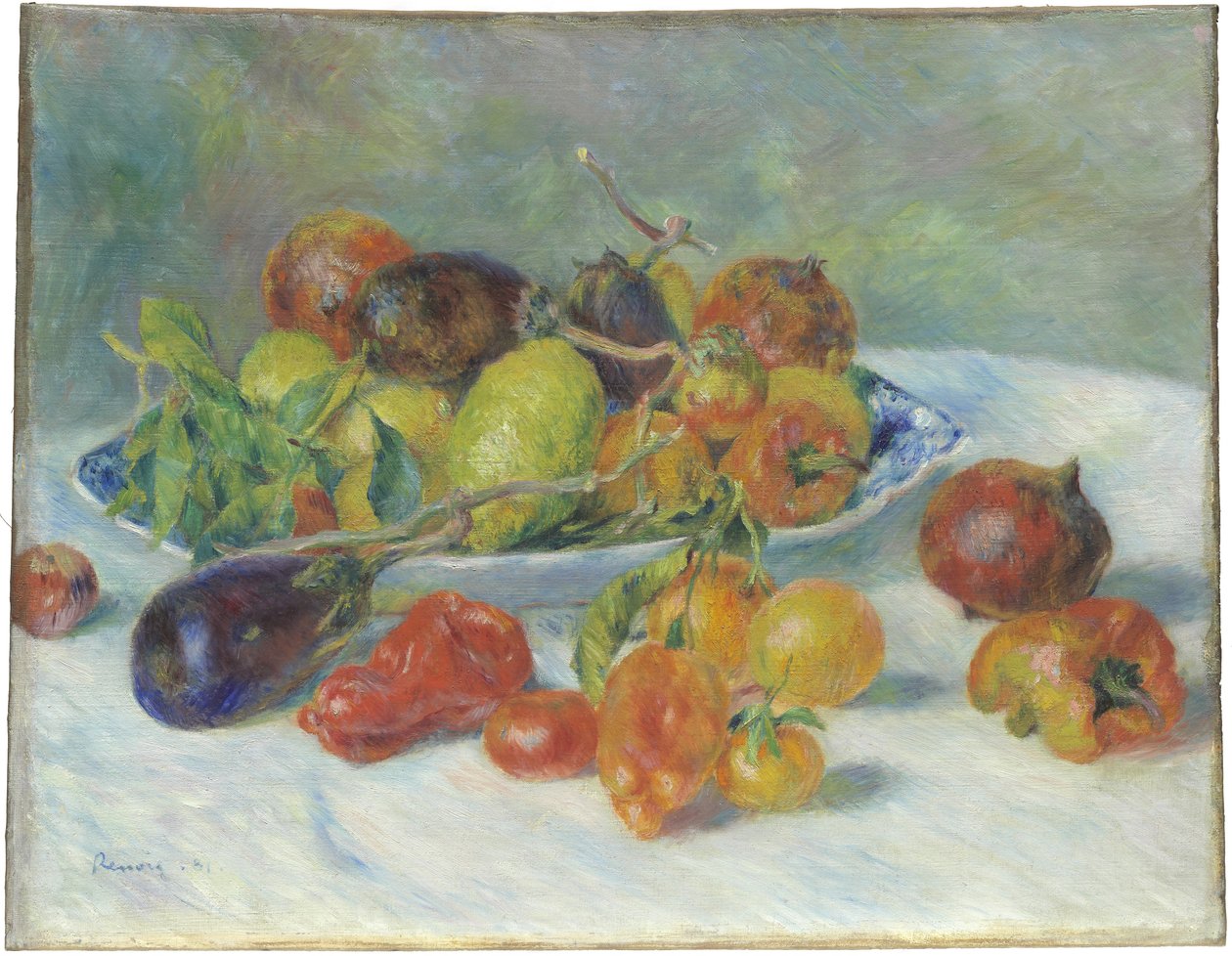 Frutos do Midi, 1881 de Pierre Auguste Renoir