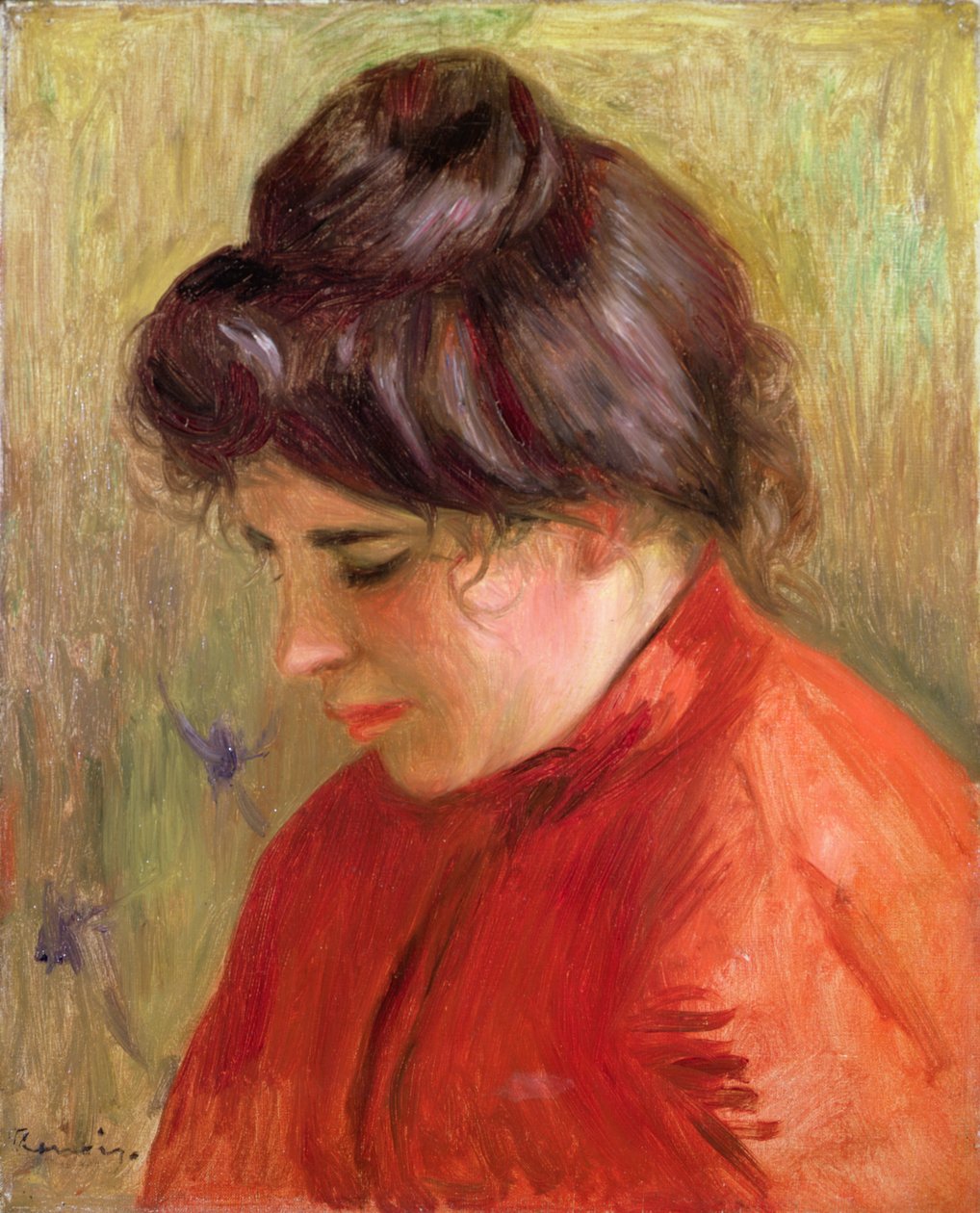 Gabrielle (óleo sobre tela) de Pierre Auguste Renoir