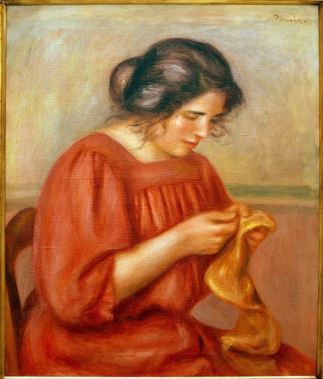 Gabrielle querida de Pierre Auguste Renoir