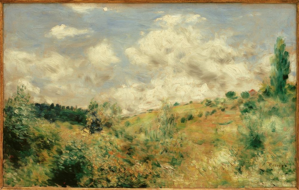 Bom vento. O vendaval. de Pierre Auguste Renoir