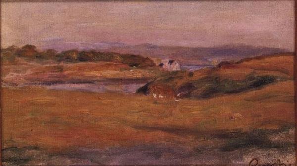 Paisagem montanhosa de Pierre Auguste Renoir