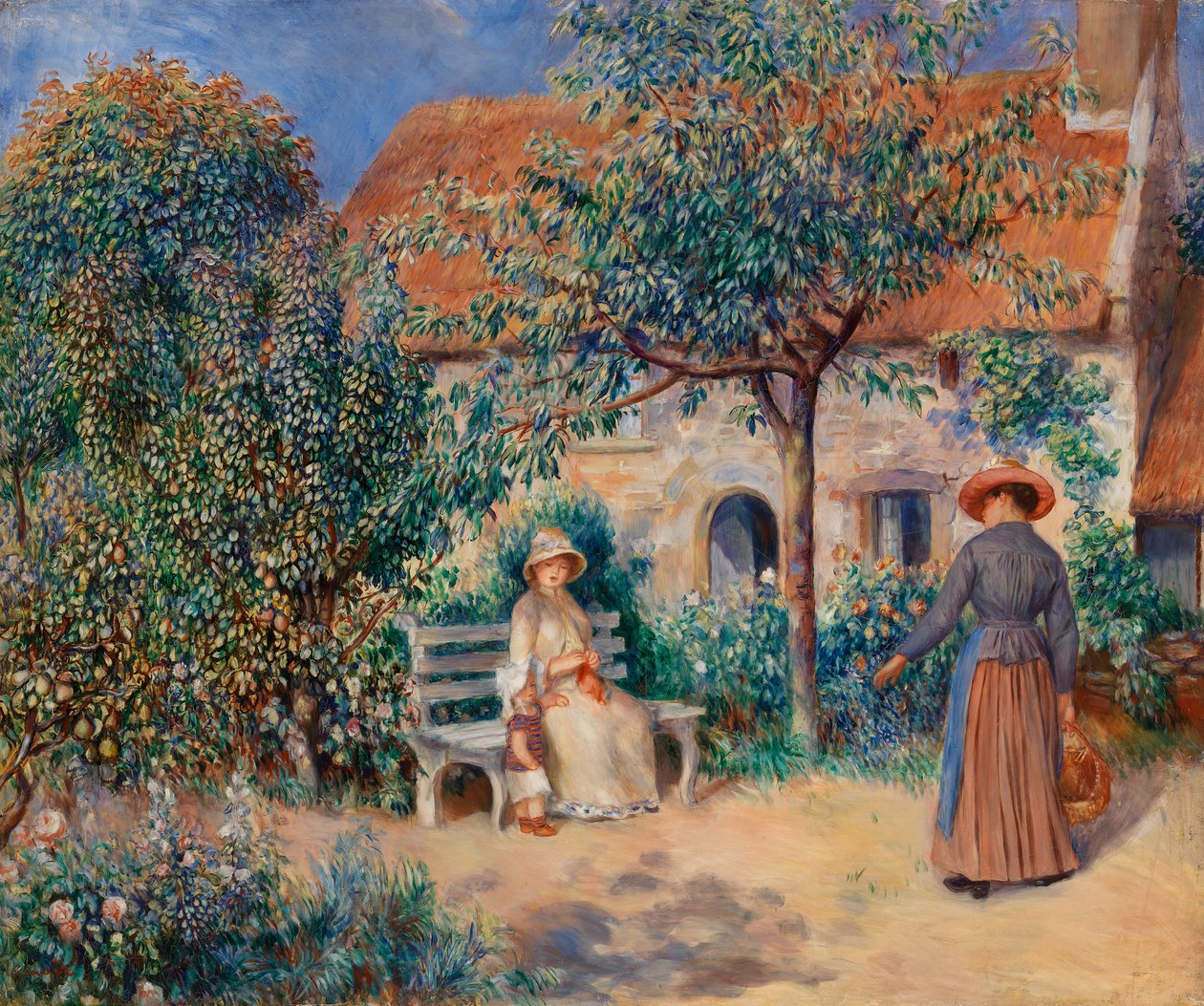 Na Bretanha (En Bretagne) de Pierre Auguste Renoir