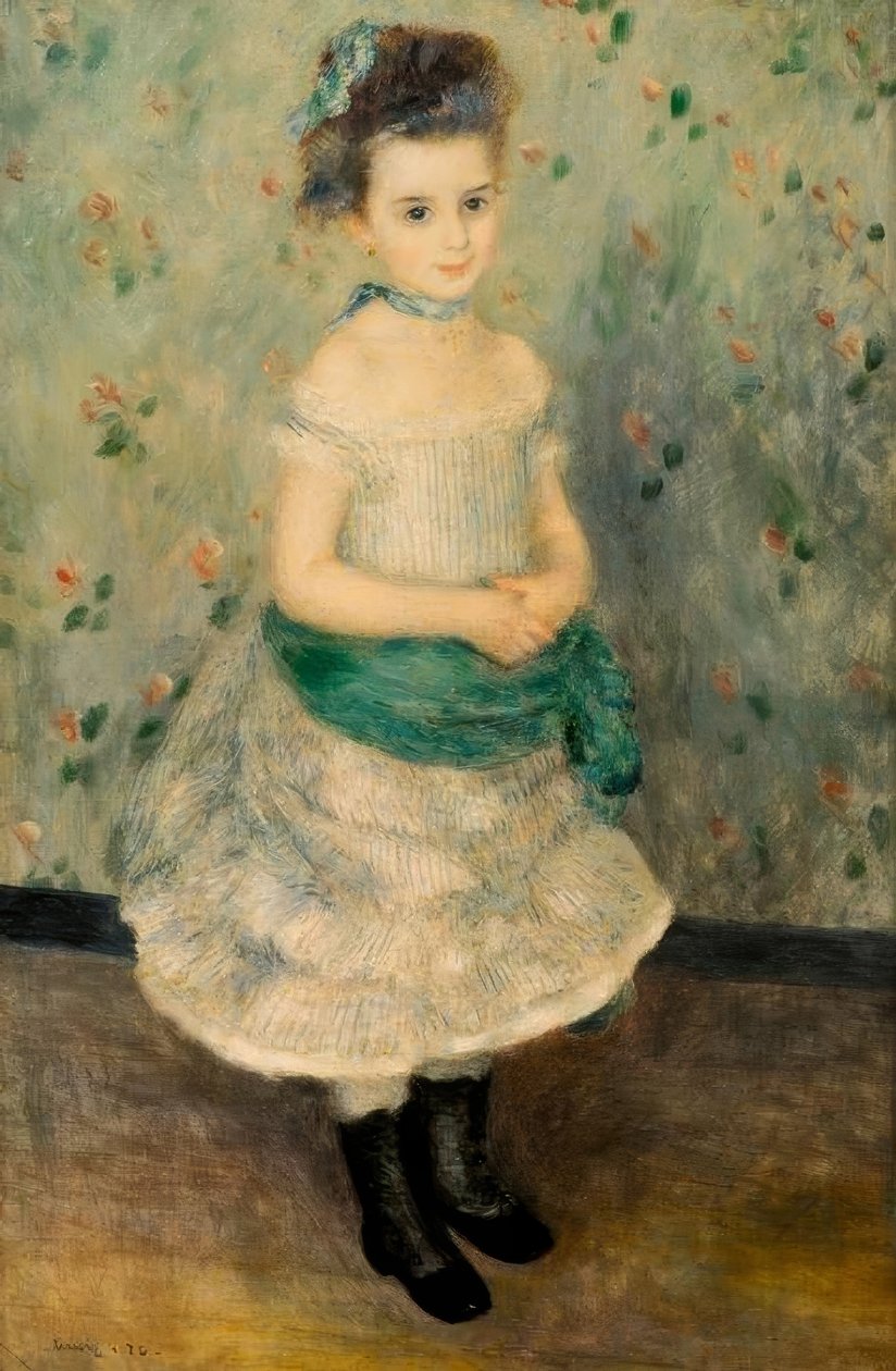 Jeanne Durand-Ruel de Pierre Auguste Renoir