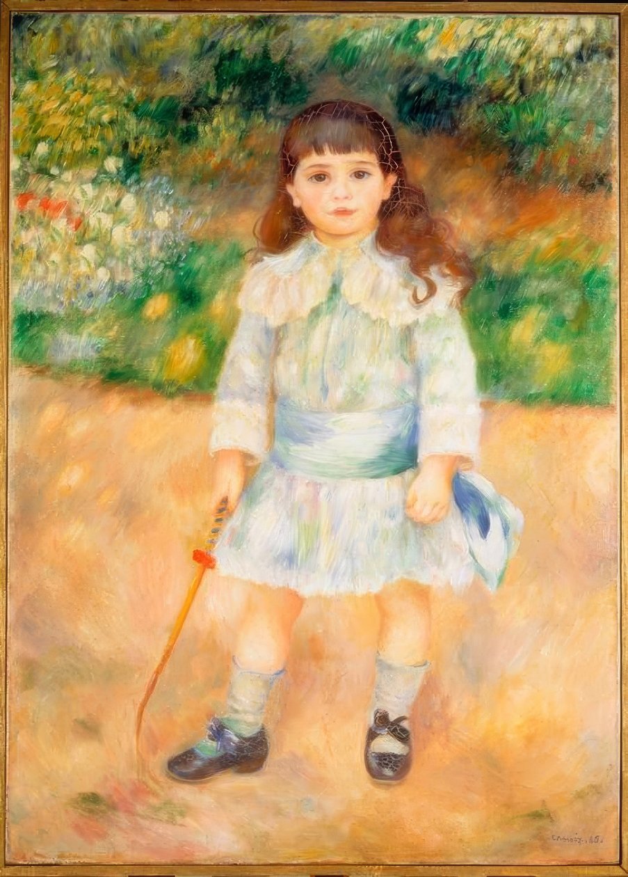 Rapaz com um pequeno chicote de Pierre Auguste Renoir