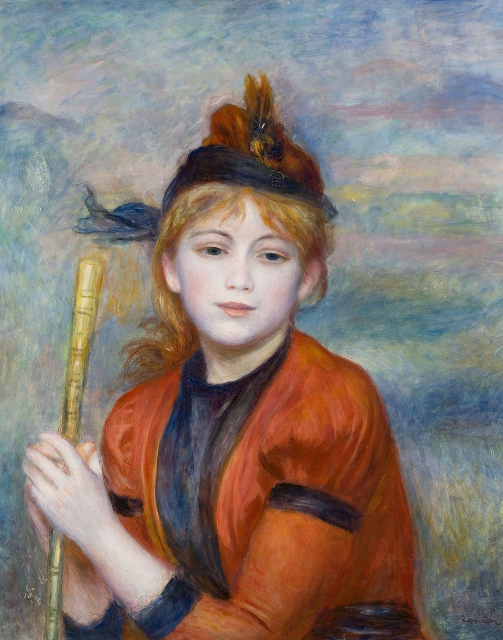 LExcursionniste de Pierre Auguste Renoir