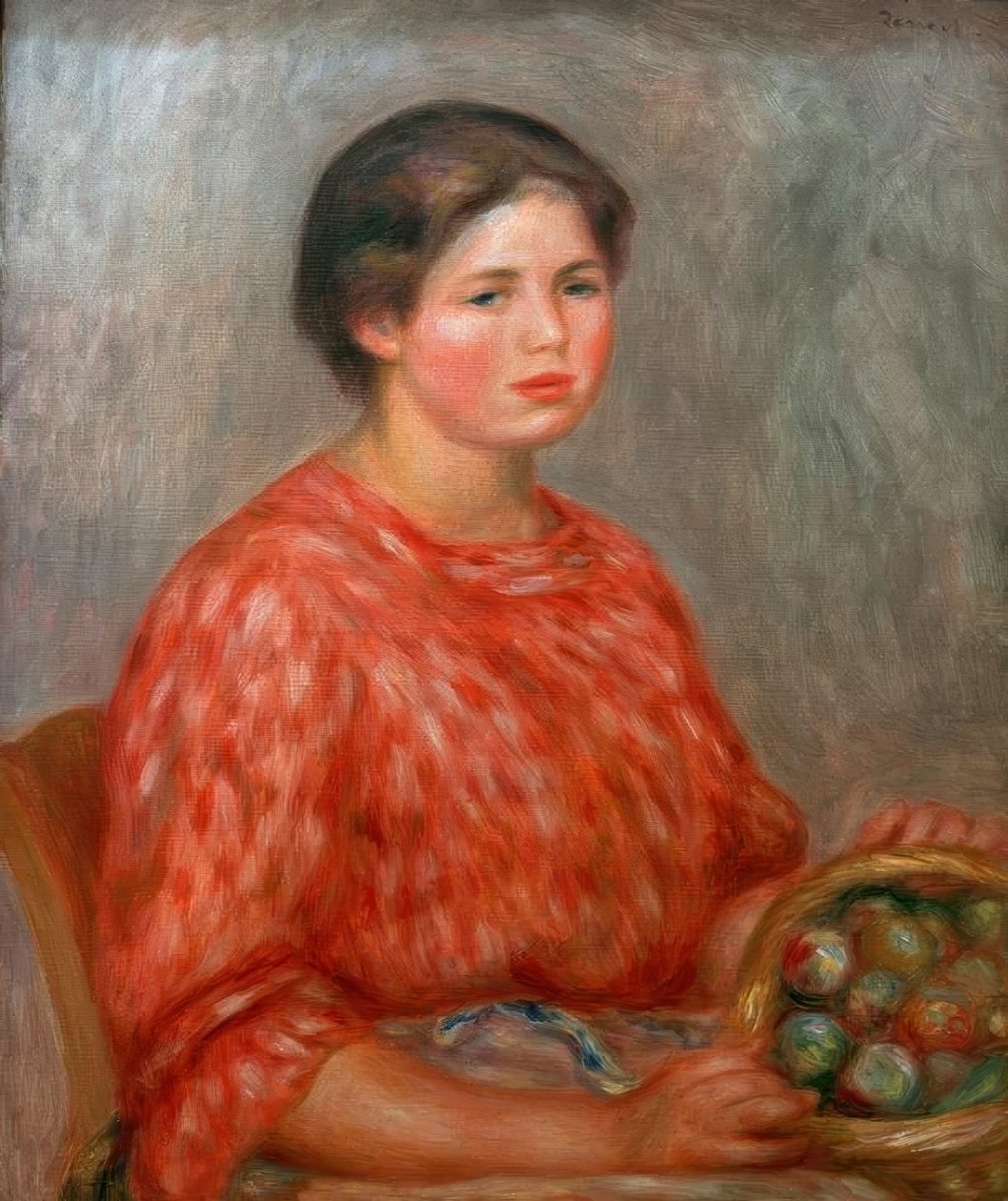 The Fruitiere de Pierre Auguste Renoir
