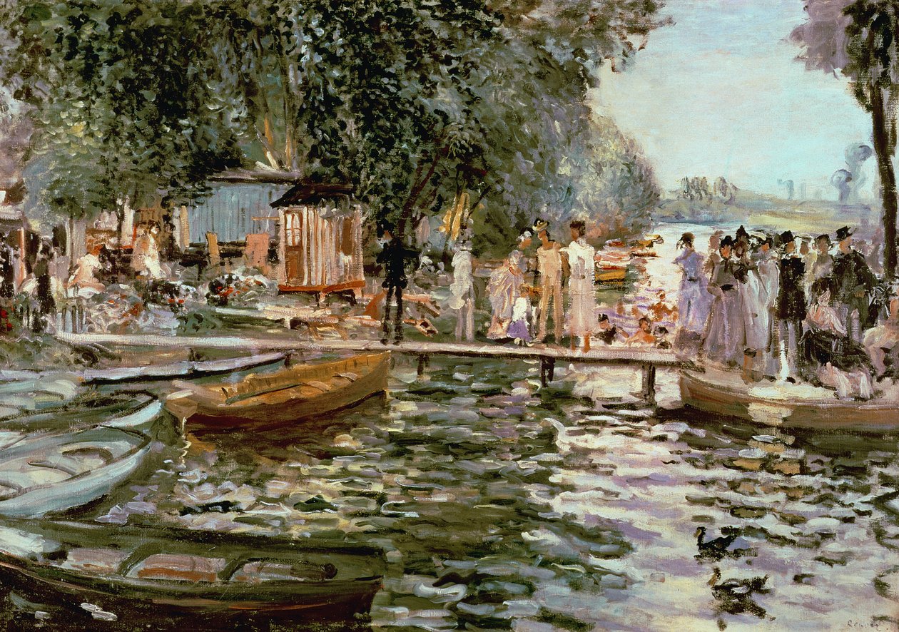 La Grenouillere de Pierre Auguste Renoir
