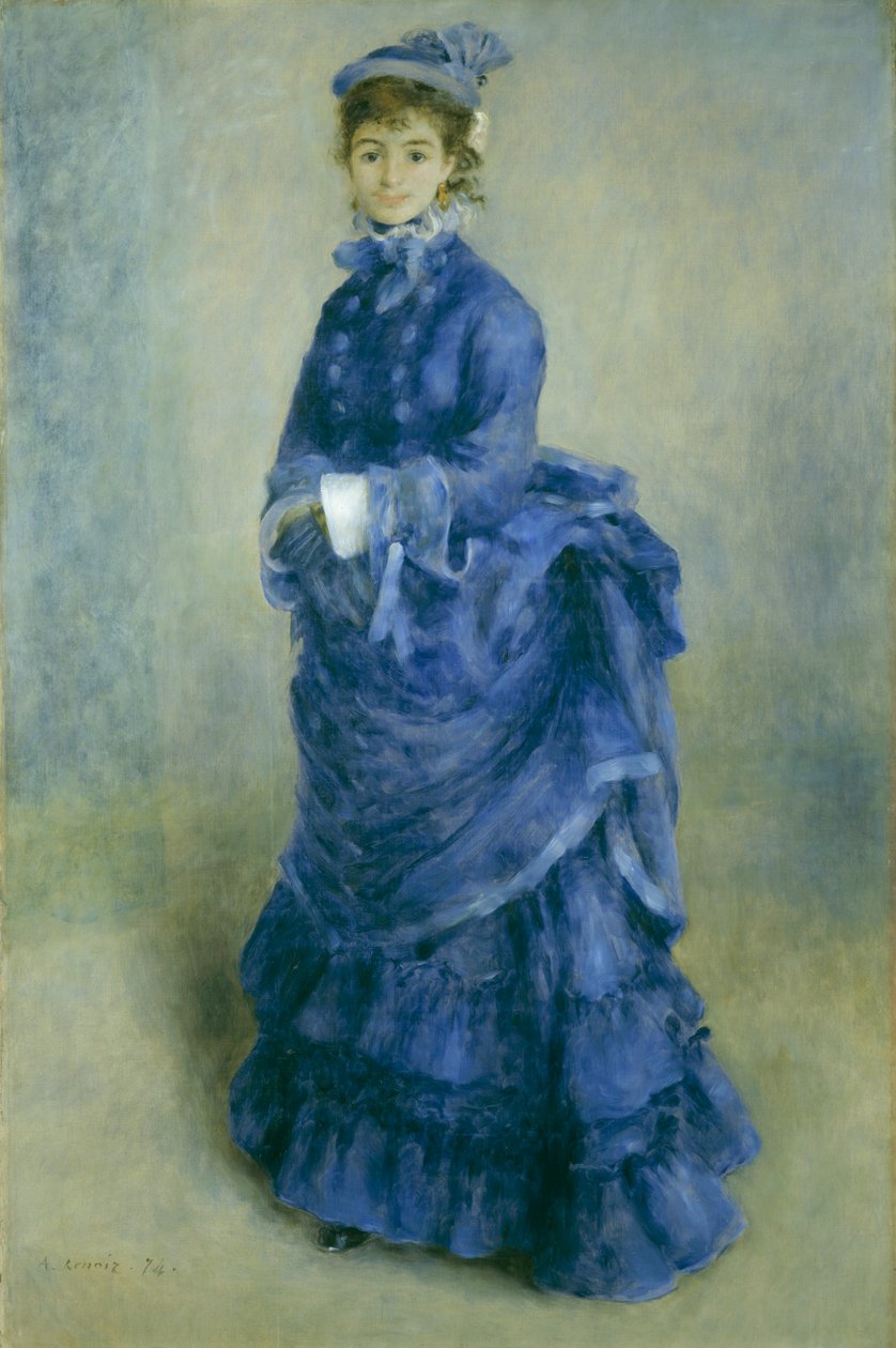 "La Parisienne", 1874 de Pierre Auguste Renoir