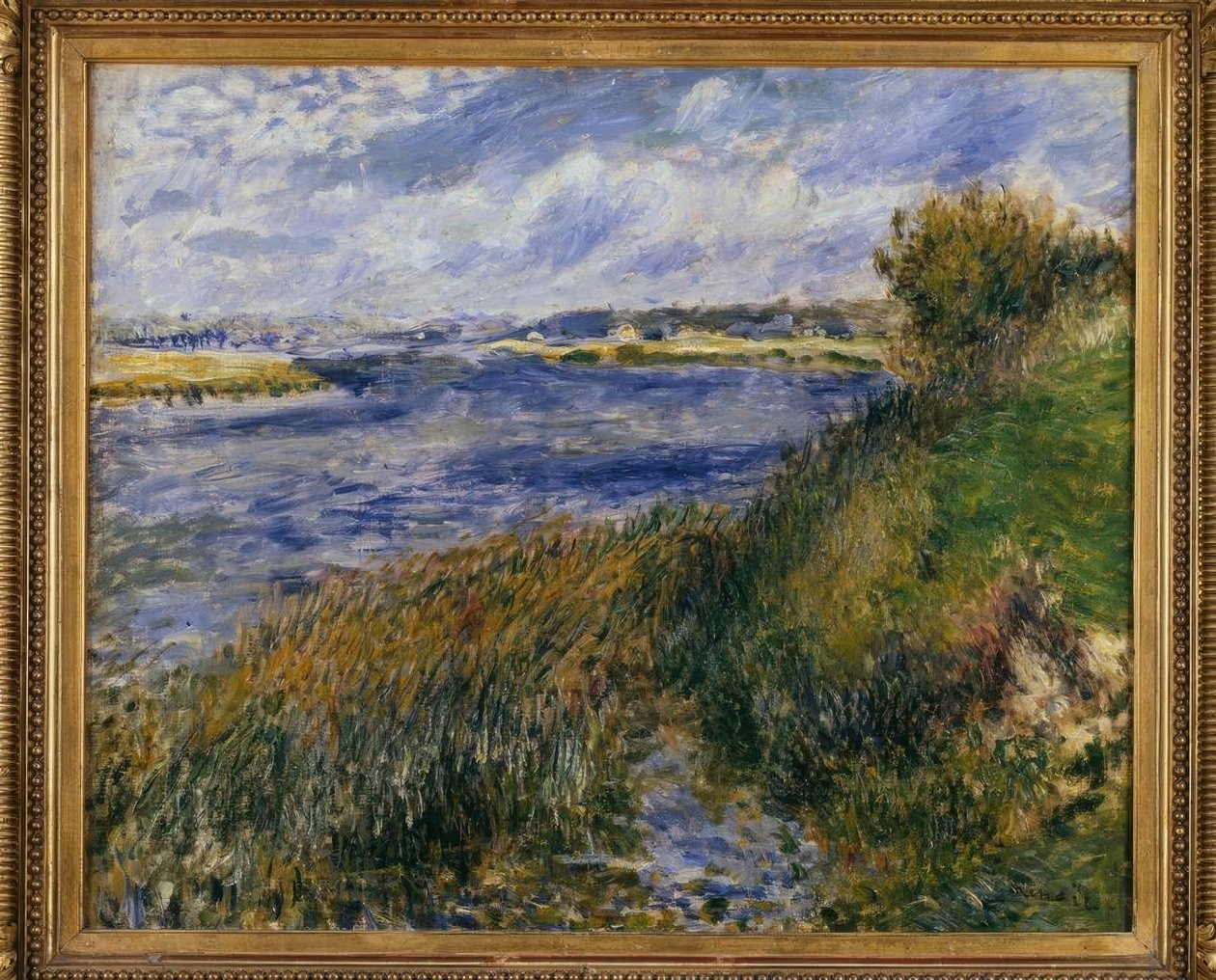 O Sena em Champrosay de Pierre Auguste Renoir