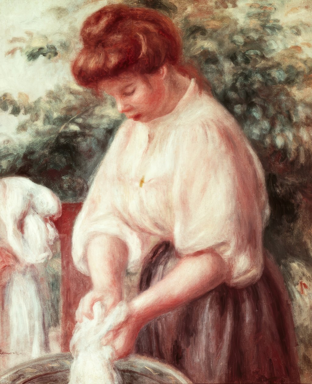 A máquina de lavar roupa de Pierre Auguste Renoir