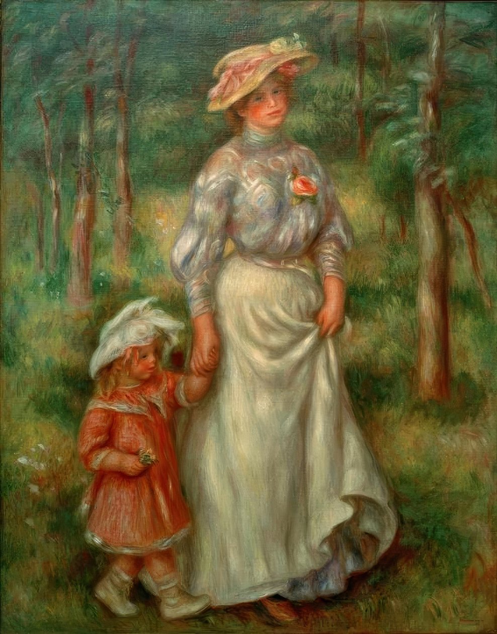 A caminhada de Pierre Auguste Renoir