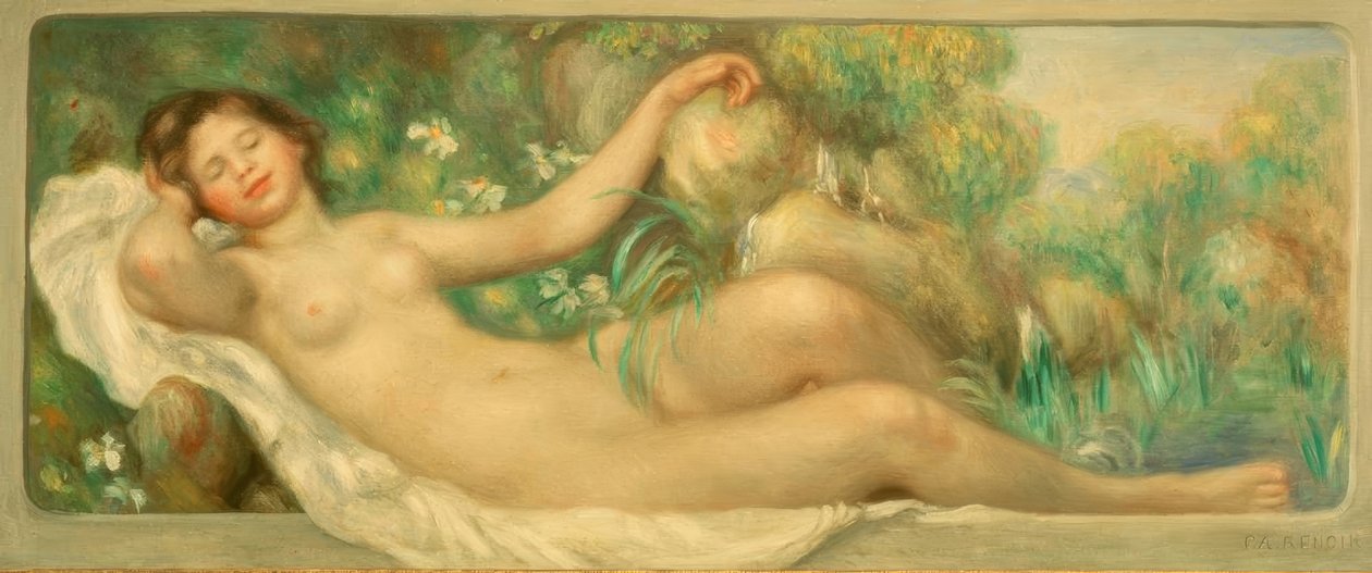 A fonte de Pierre Auguste Renoir