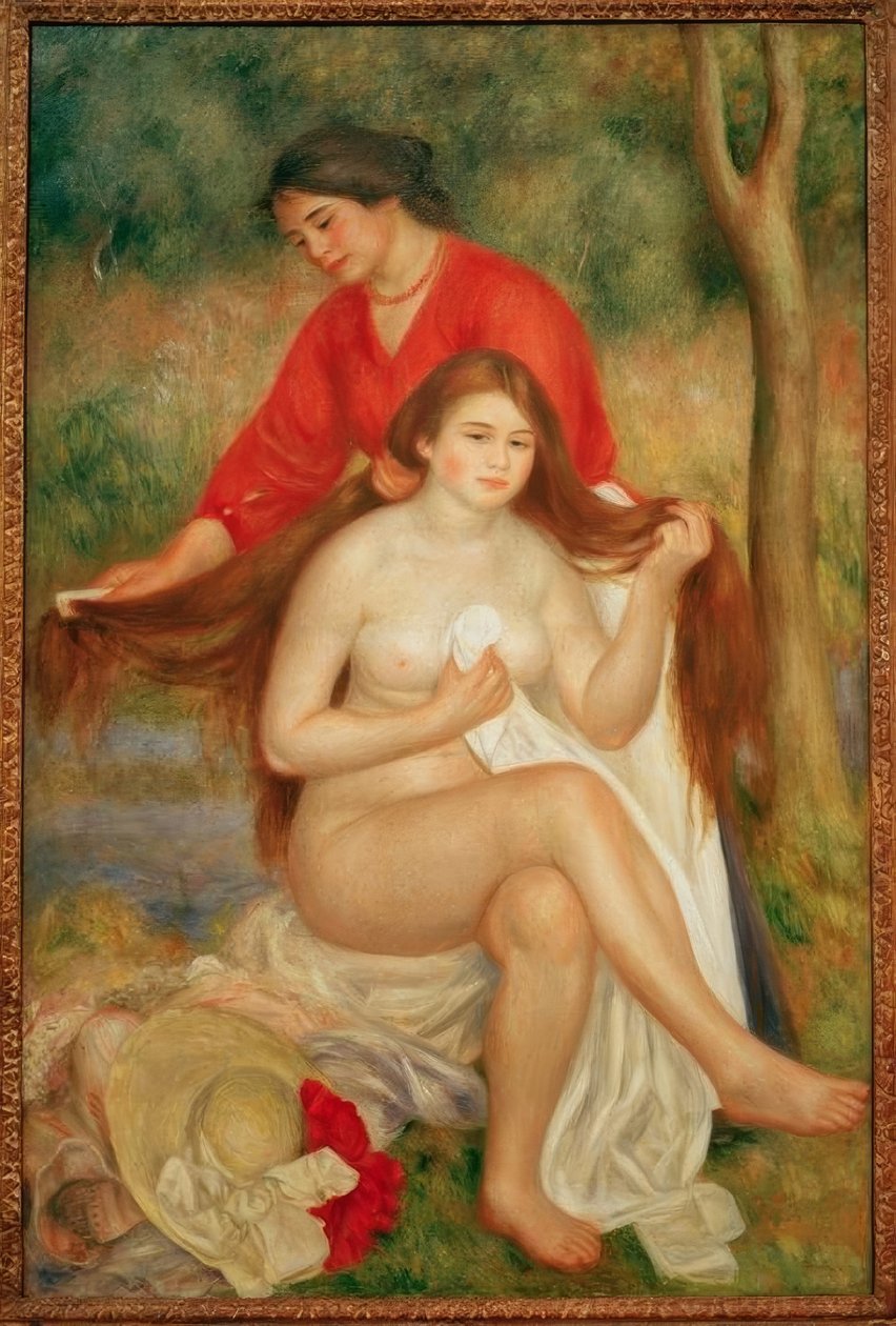 O banheiro de Pierre Auguste Renoir