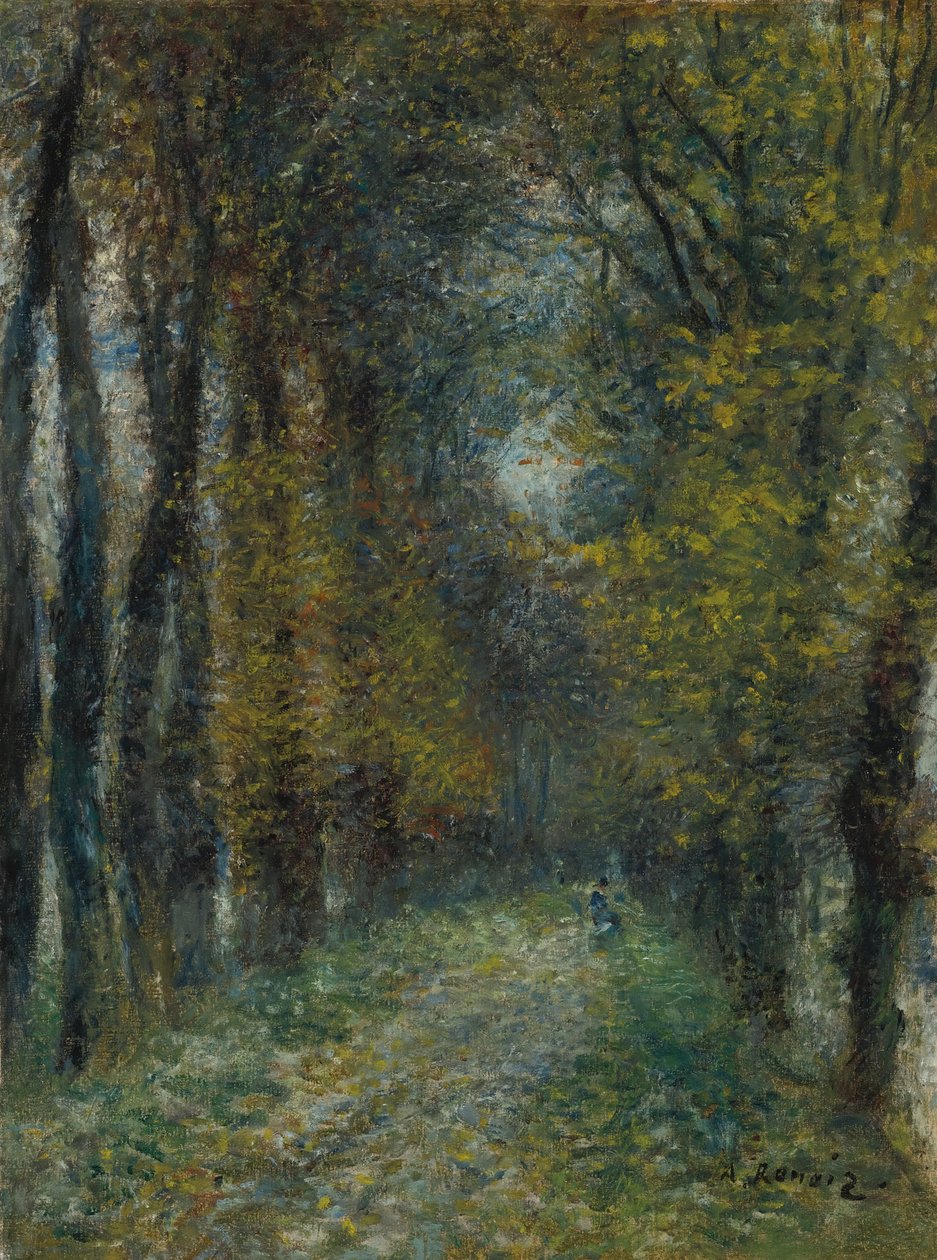 Faixa coberta, 1872 de Pierre Auguste Renoir