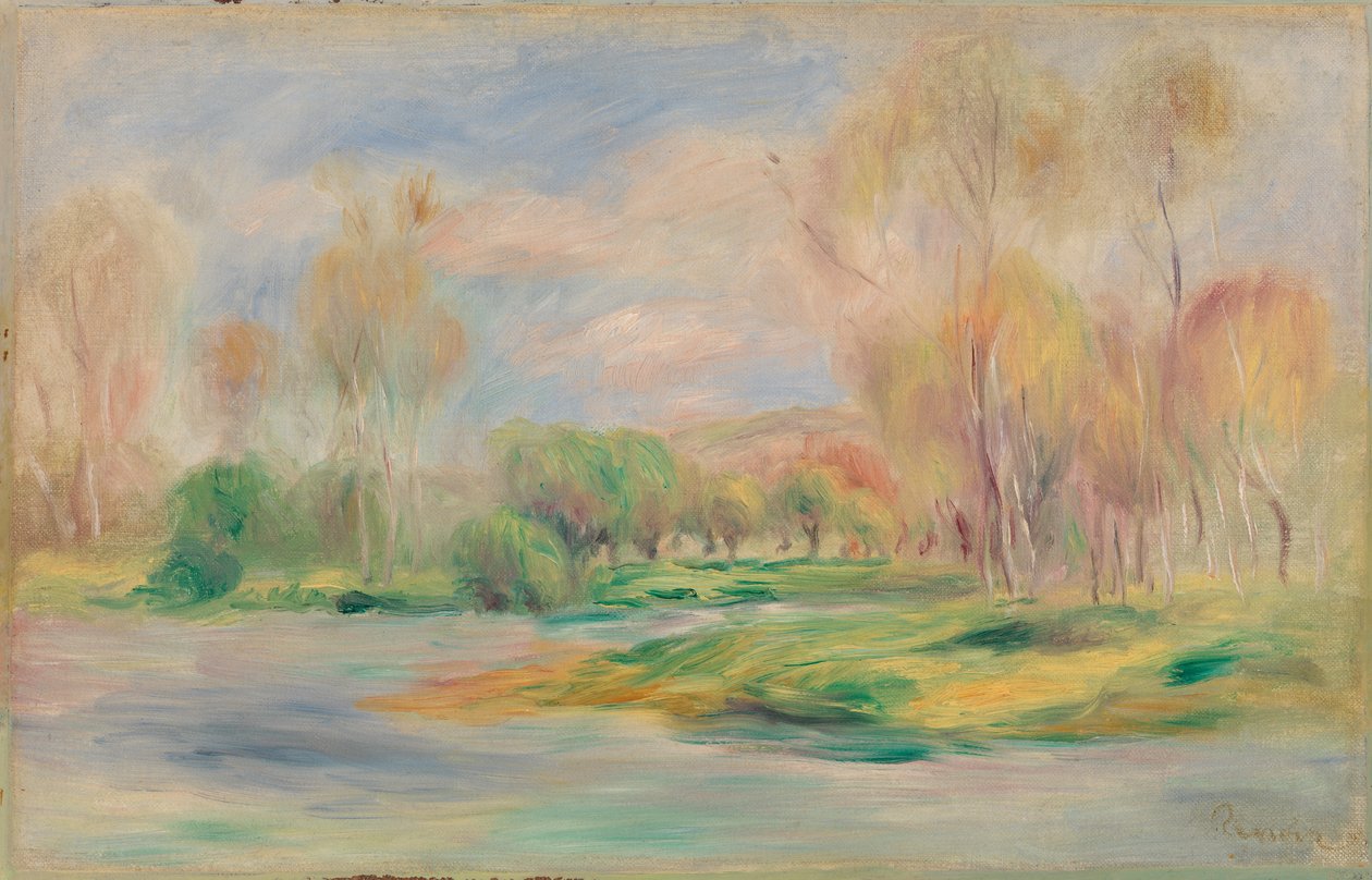 Paisagem de Pierre Auguste Renoir