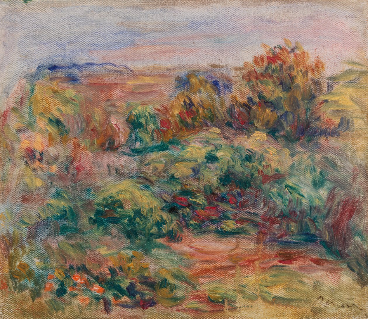 Paisagem de Pierre Auguste Renoir