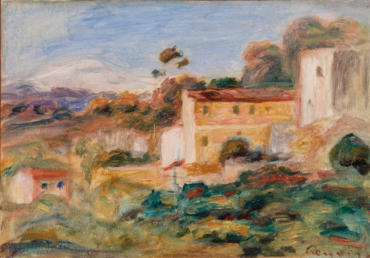 Paisagem de Pierre Auguste Renoir