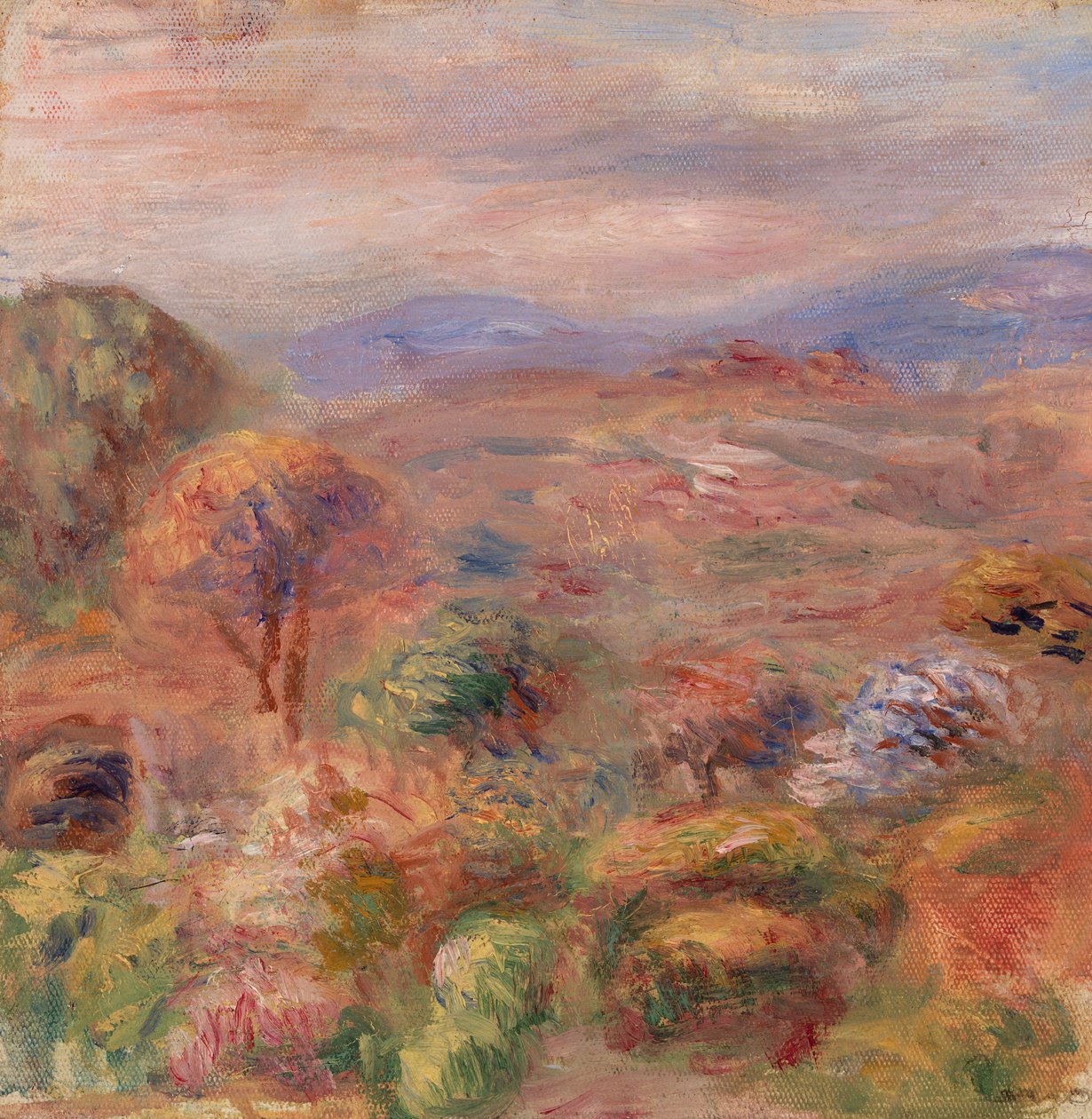 Paisagem de Pierre Auguste Renoir