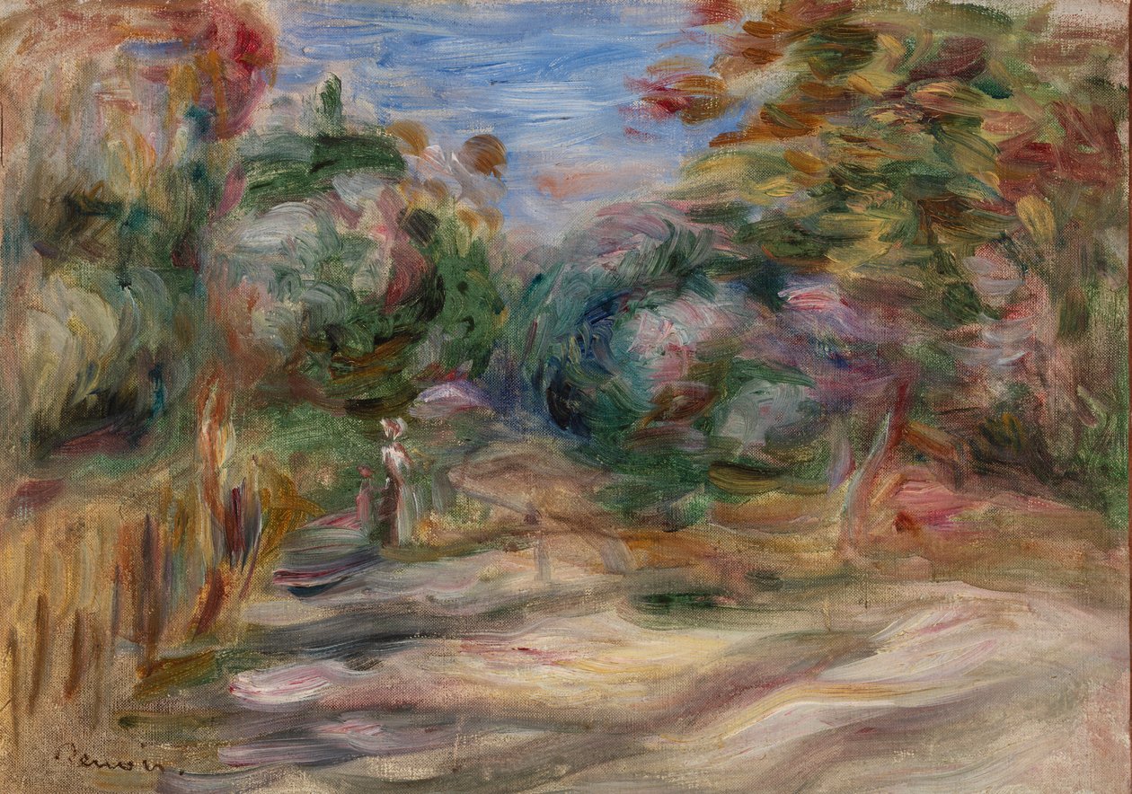 Paisagem de Pierre Auguste Renoir