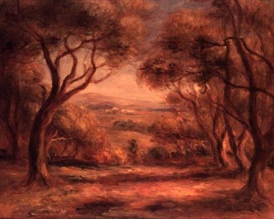 Paisagem de Pierre Auguste Renoir