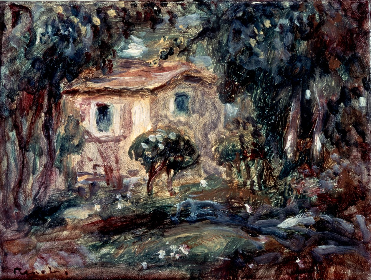 Paisagem. Le Cannet, 1902. de Pierre Auguste Renoir