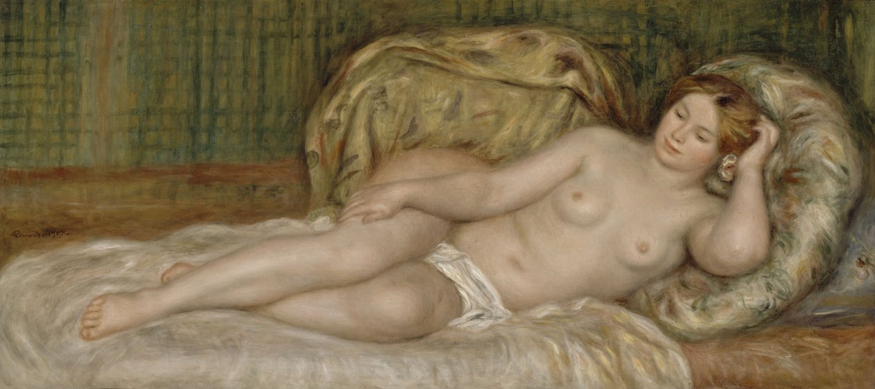 Grande Nude Grand Nude, 1907 de Pierre Auguste Renoir