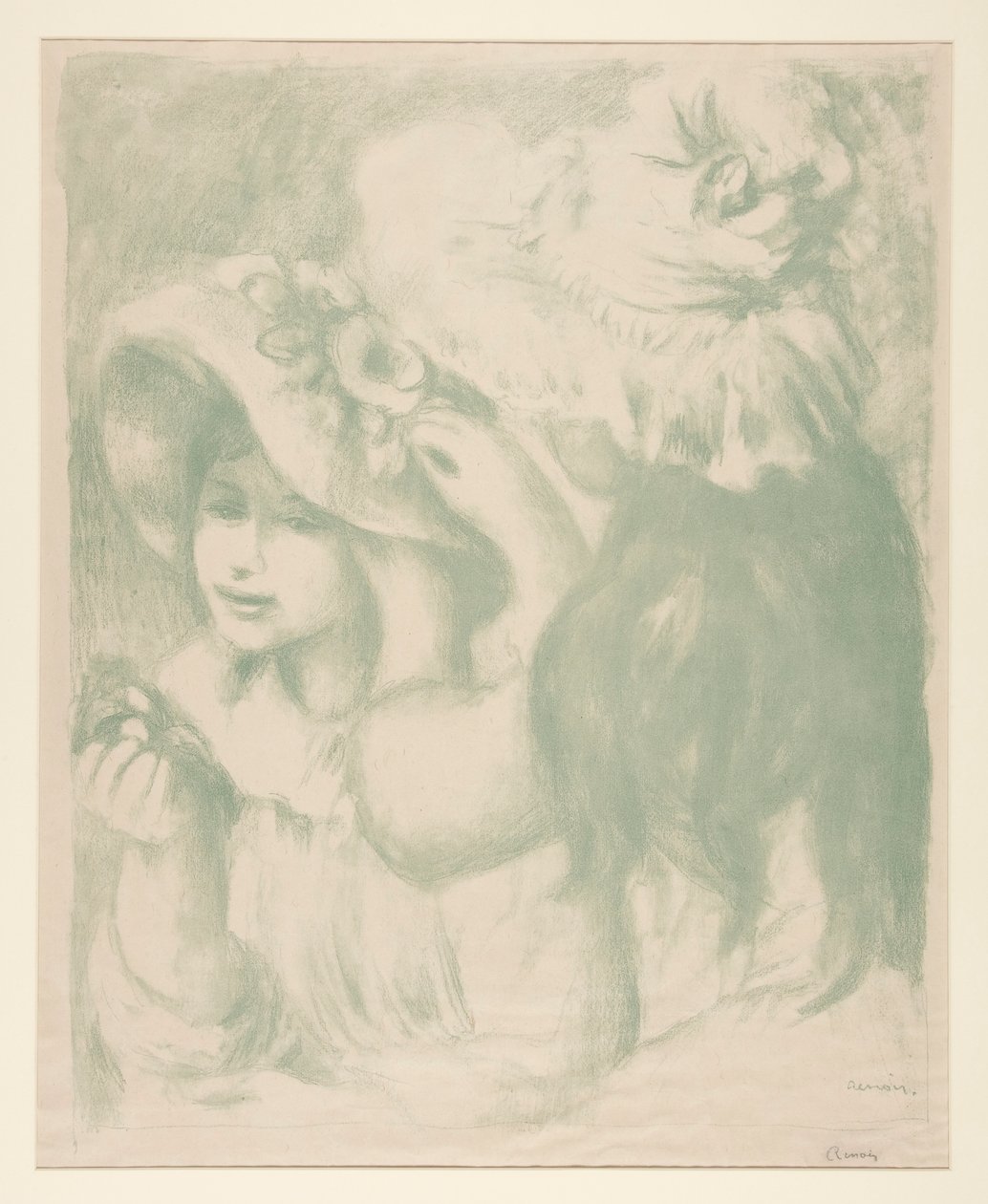 Le Chapeau ?pingl? (O Chapéu com Alfinete) de Pierre Auguste Renoir