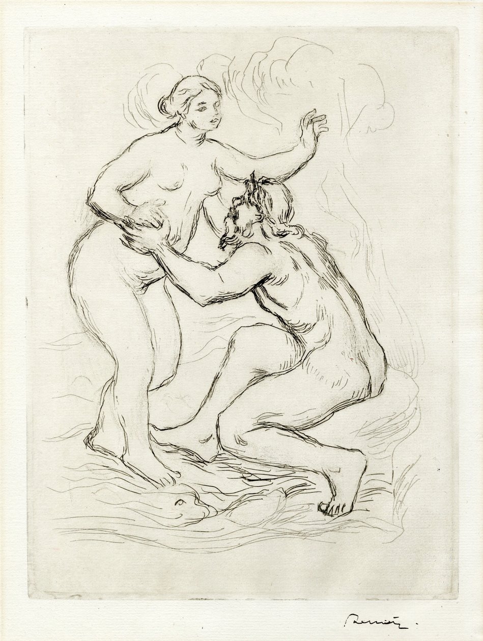 Le Fleuve Scamandre (O rio Scamander) de Pierre Auguste Renoir