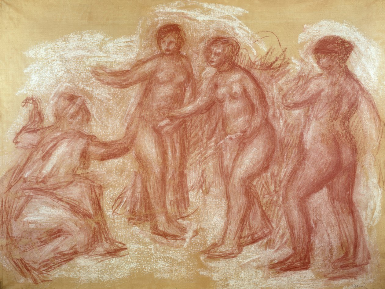 O julgamento de Paris de Pierre Auguste Renoir