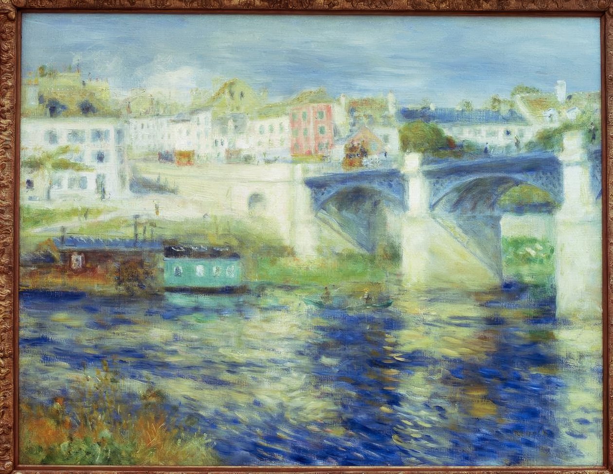Ponte Chatou de Pierre Auguste Renoir