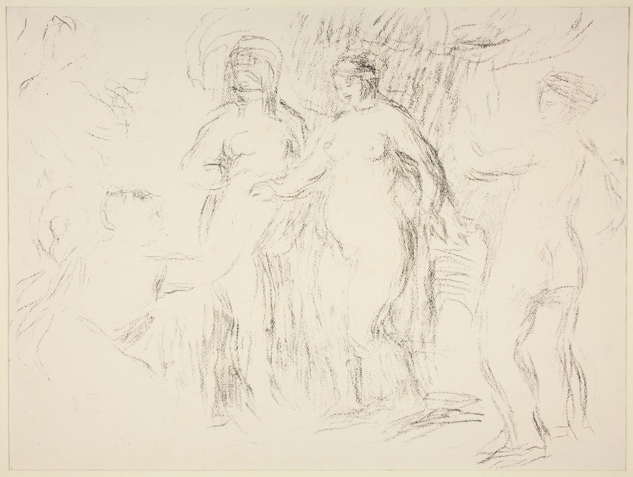 Os banhistas de Pierre Auguste Renoir