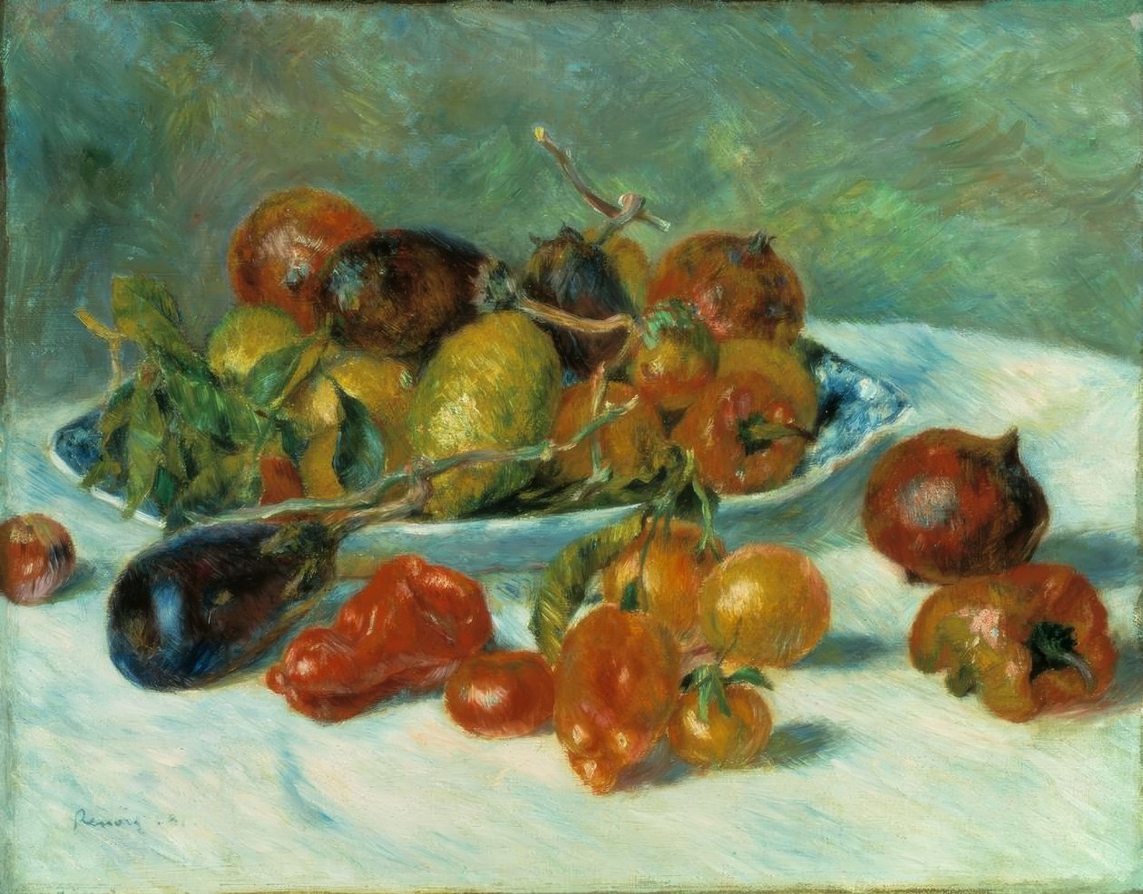 Frutas no sul de Pierre Auguste Renoir