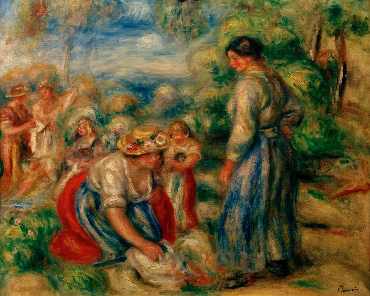 As arruelas de Pierre Auguste Renoir