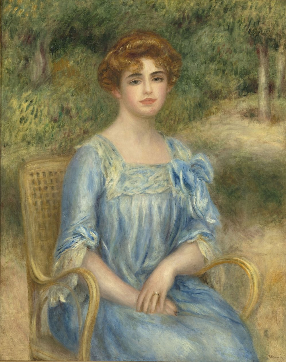 Madame Gaston Bernheim de Villers, Suzanne Adler, 1901 de Pierre Auguste Renoir