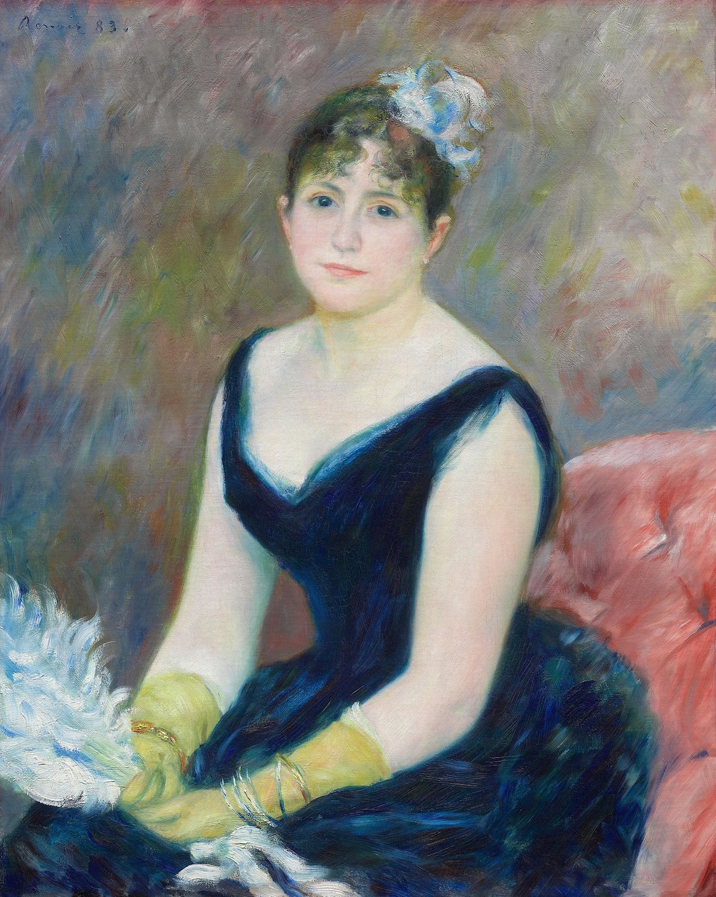 Madame Léon Clapisson, 1883 de Pierre Auguste Renoir