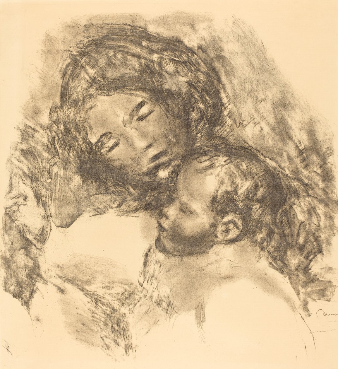 Maternidade Maternite, c. 1912. de Pierre Auguste Renoir