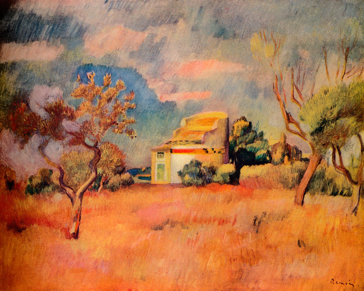 Mistral, século XIX, 1935. de Pierre Auguste Renoir