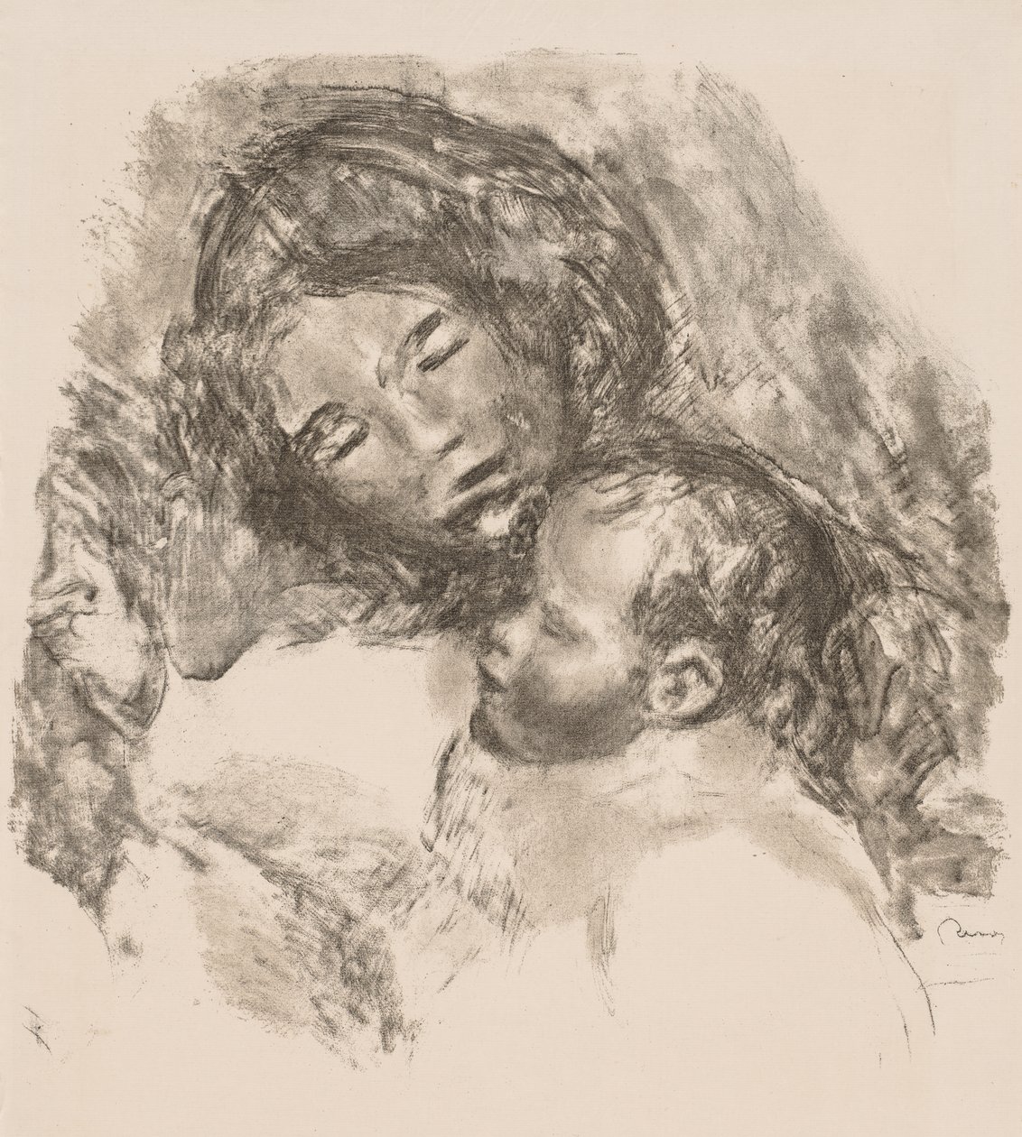 Maternidade, 1912. de Pierre Auguste Renoir