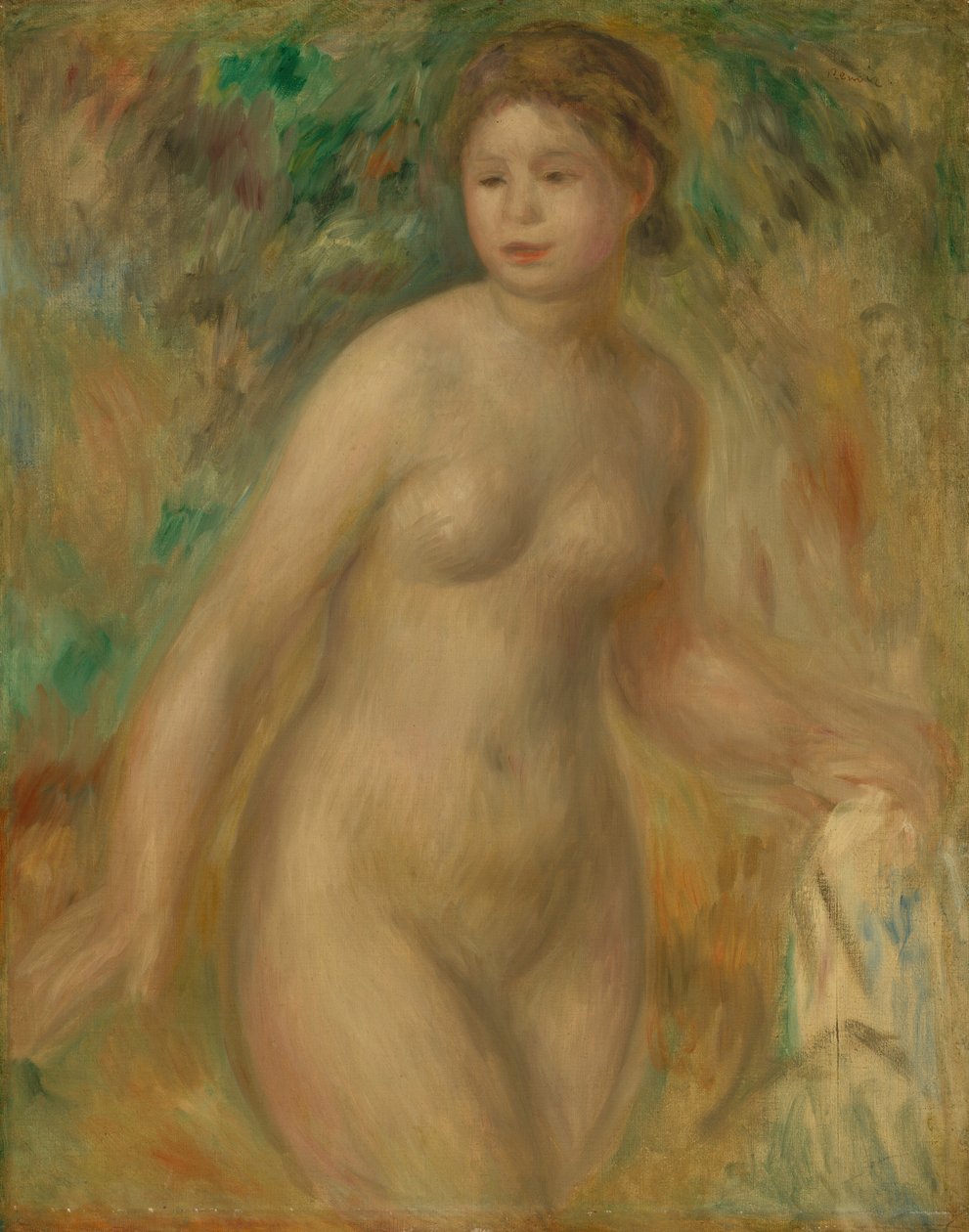 Nu, C. 1895. de Pierre Auguste Renoir