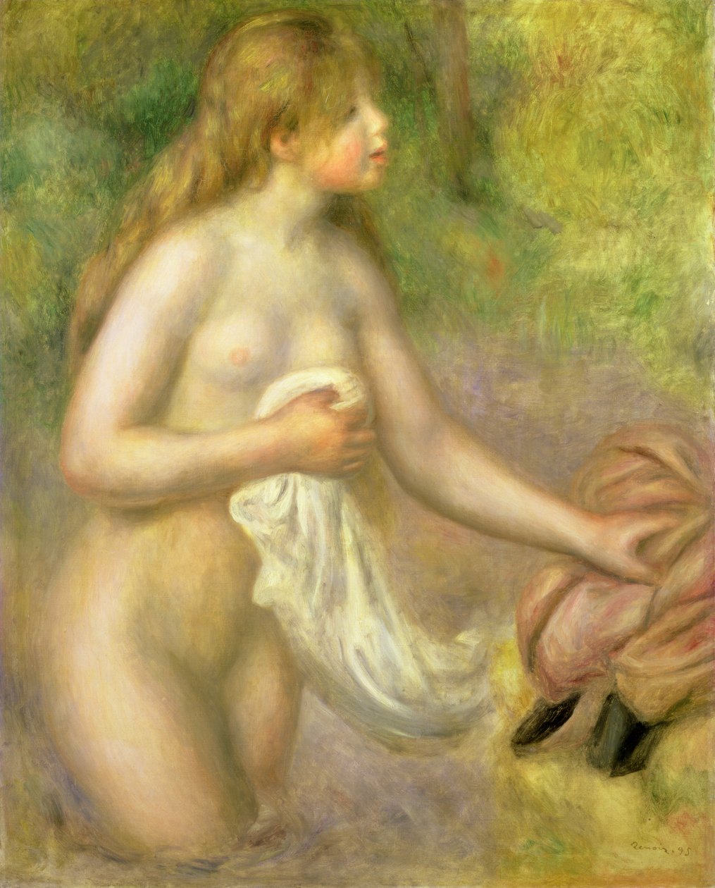 Nude in Brook de Pierre Auguste Renoir