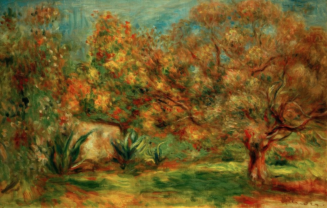 olival de Pierre Auguste Renoir