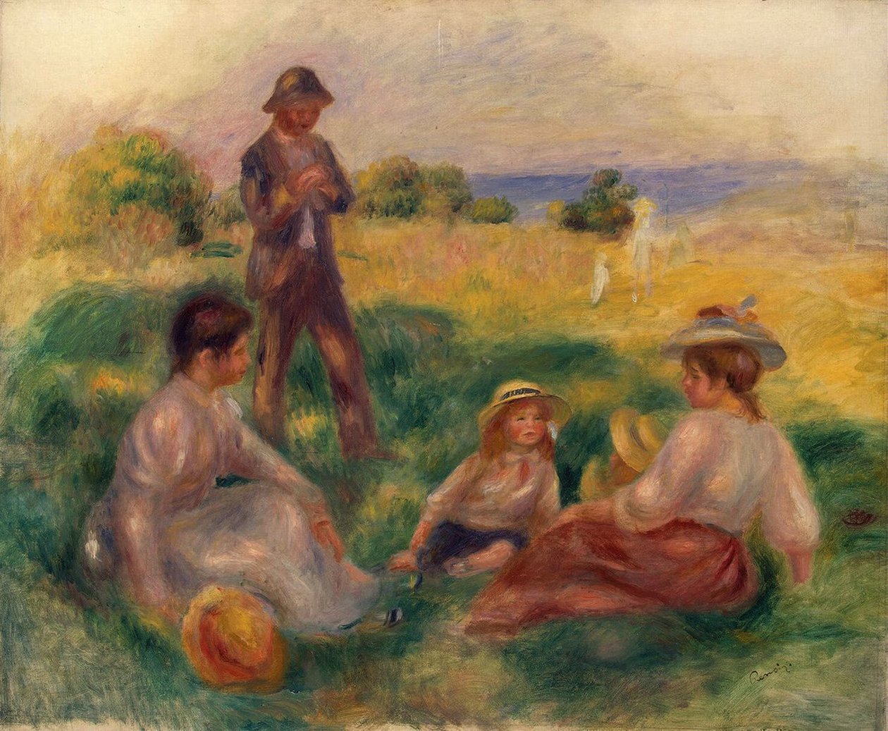 Festa no País em Berneval de Pierre Auguste Renoir
